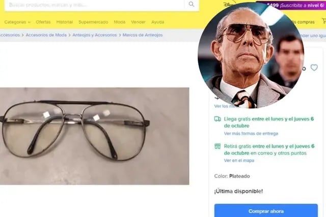 Oferta macabra: venden los anteojos del femicida Ricardo Barreda a una cifra millonaria.