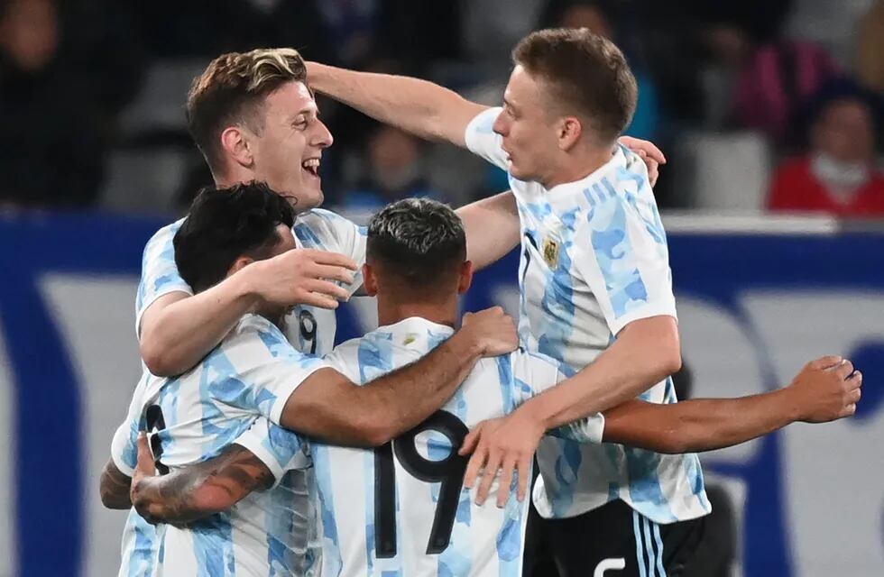 Argentina venció 1-0 a Japón en un amistoso preolímpico para Tokio 2020. (AFP)