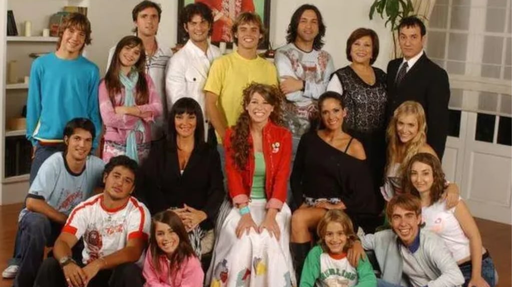 Parte del elenco de la segunda temporada de Floricienta.