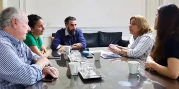 Reunión de Amra con Sonia Martorano