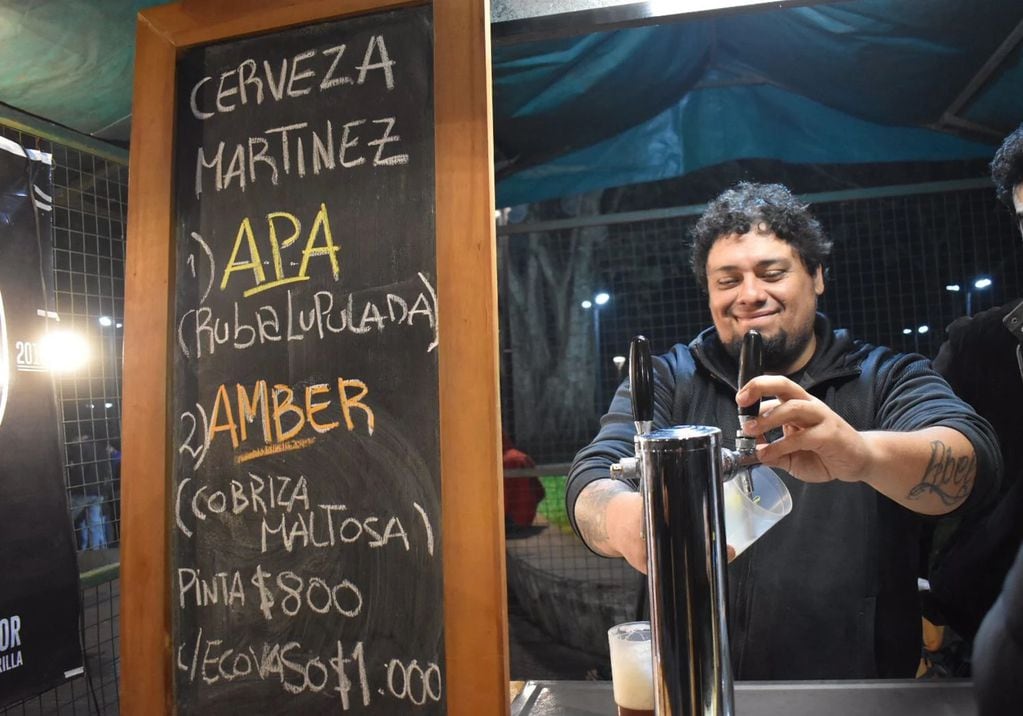 Se realizó con éxito la Fiesta Provincial de la Cerveza Artesanal y Gastronomía en Montecarlo.