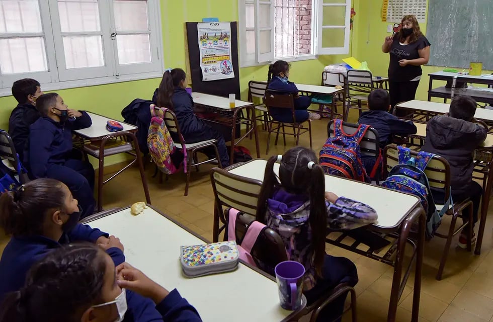 Hay más ausentismo escolar en el nivel primario. Imagen de archivo. Orlando Pelichotti / Los Andes