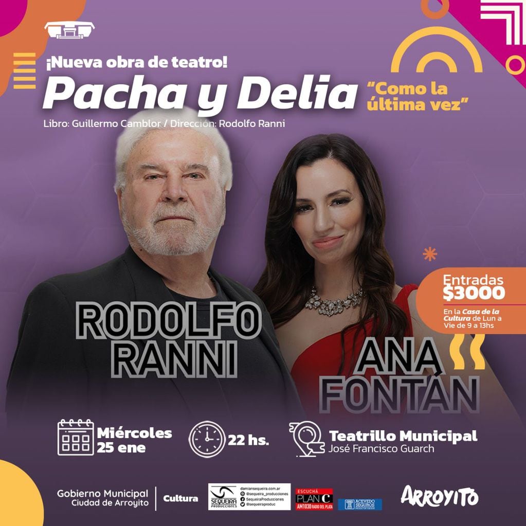 Ranni y Fontán se presentan con Pancha y Delia en Arroyito