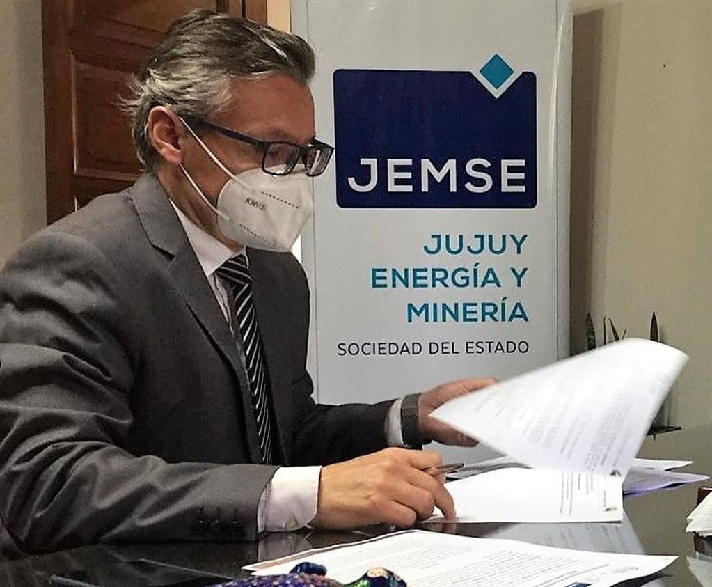 Felipe Albornoz, presidente del Directorio de Jemse, empresa estatal de Jujuy.