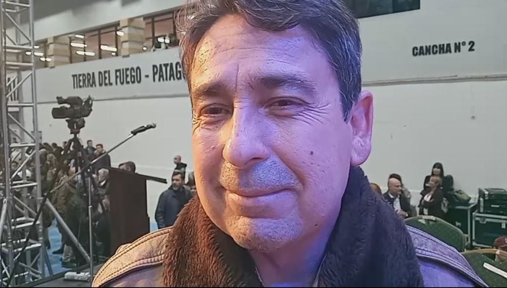 VGM Daniel Arias, secretario de Asuntos Malvinas de la Municipalidad e Ushuaia.