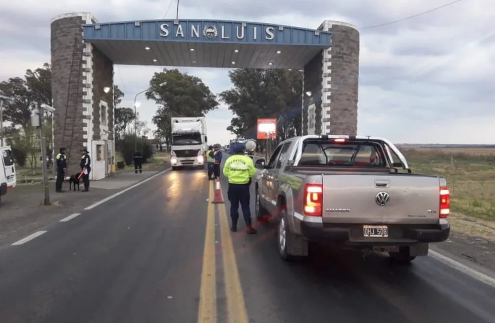 Foto ilustrativa Policia Caminera en Puesto Limitrofe