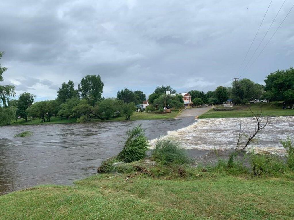 Última creciente en el río San Antonio de Arredondo.