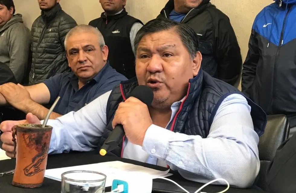 Jorge Avila, secretario general de Petroleros Chubut