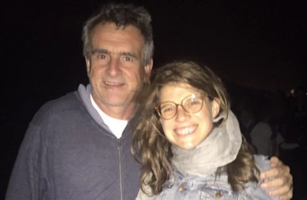 Agustín Rossi, su hija Delfina y el resto de la familia recibieron en 2019 en la costa atlántica. (Instagram)