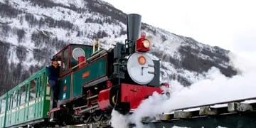 Postales de invierno. Foto: Sitio oficial "Tren del Fin del Mundo"