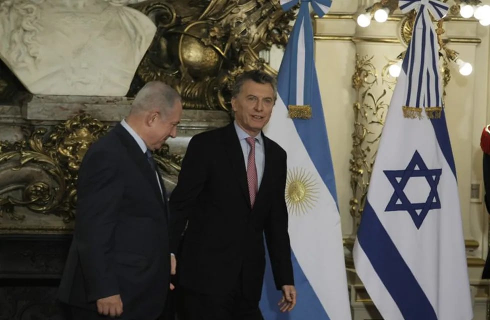 Mauricio Macri repudió el ataque que sufrió el gran rabino Gabriel Davidovich. (DYN)