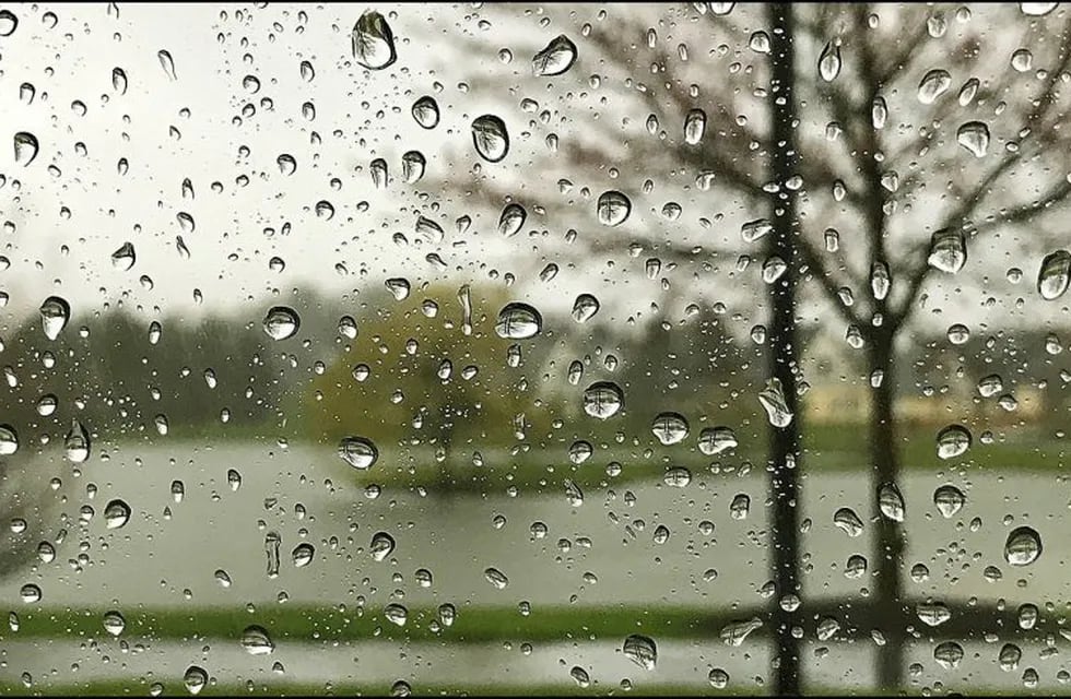 lluvia en azul