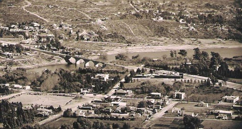 Villa Carlos Paz en 1950.