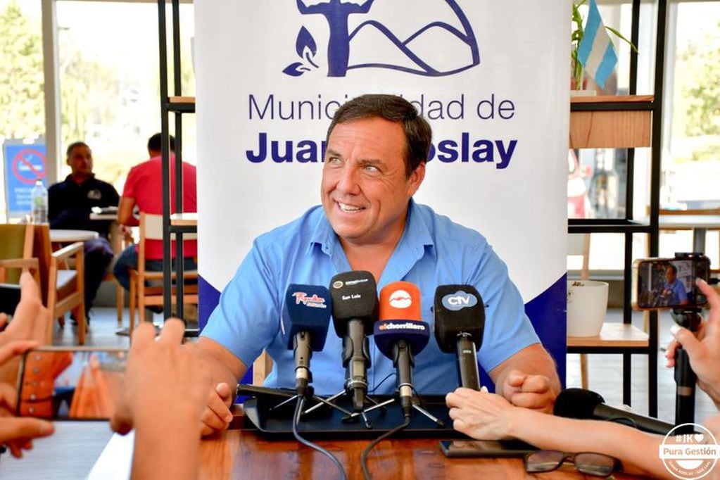 Jorge "Toti" Videla, intendente de Juana Koslay.