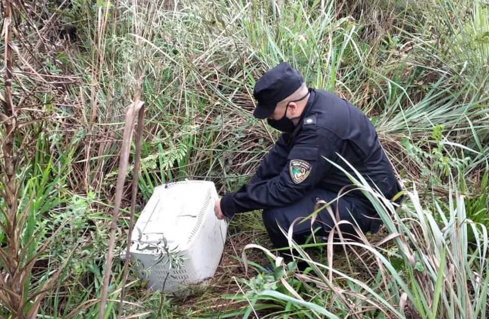 Efectivos de la Policía de Misiones lograron recuperar un horno eléctrico sustraído de una escuela en Bonpland.