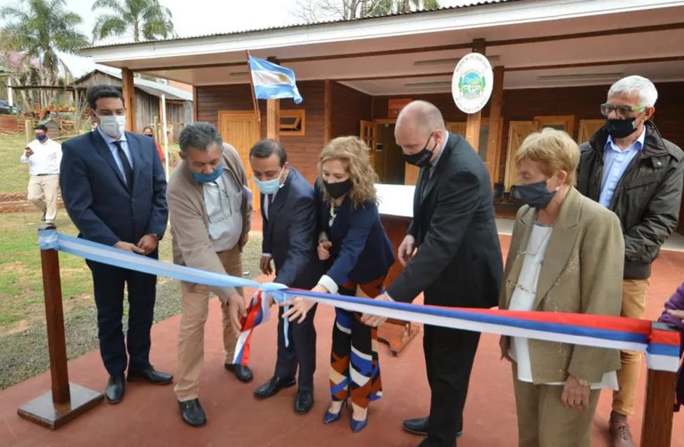 Inauguraron la nueva sede del Juzgado de Paz de Hipólito Yrigoyen