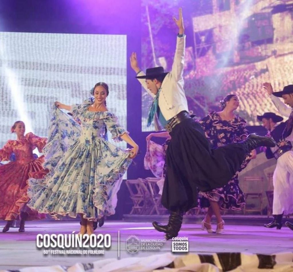 Agustin Romero bailarín de Arroyito integrante del Ballet Camin 2020