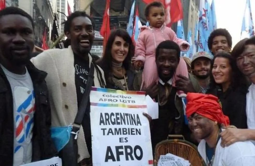 La comunidad afroargentina reclama por sus derechos.