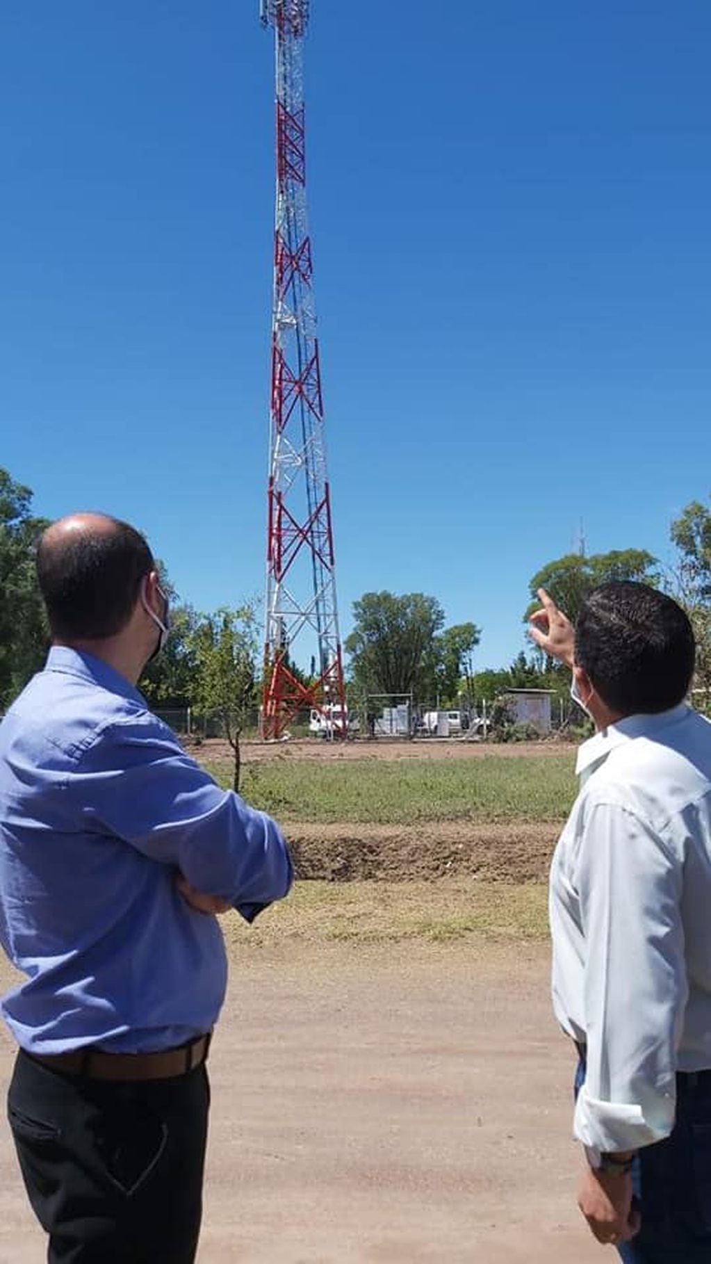 El distrito al sur de Alvear contará con servicio de internet por fibra óptica y telefonía 4G lo que beneficiará también a áreas rurales de San Rafael.