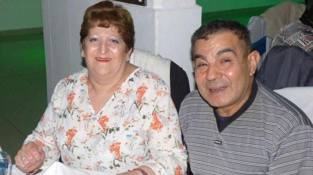 Silvina Martinez y René Marcelino Aguilar.