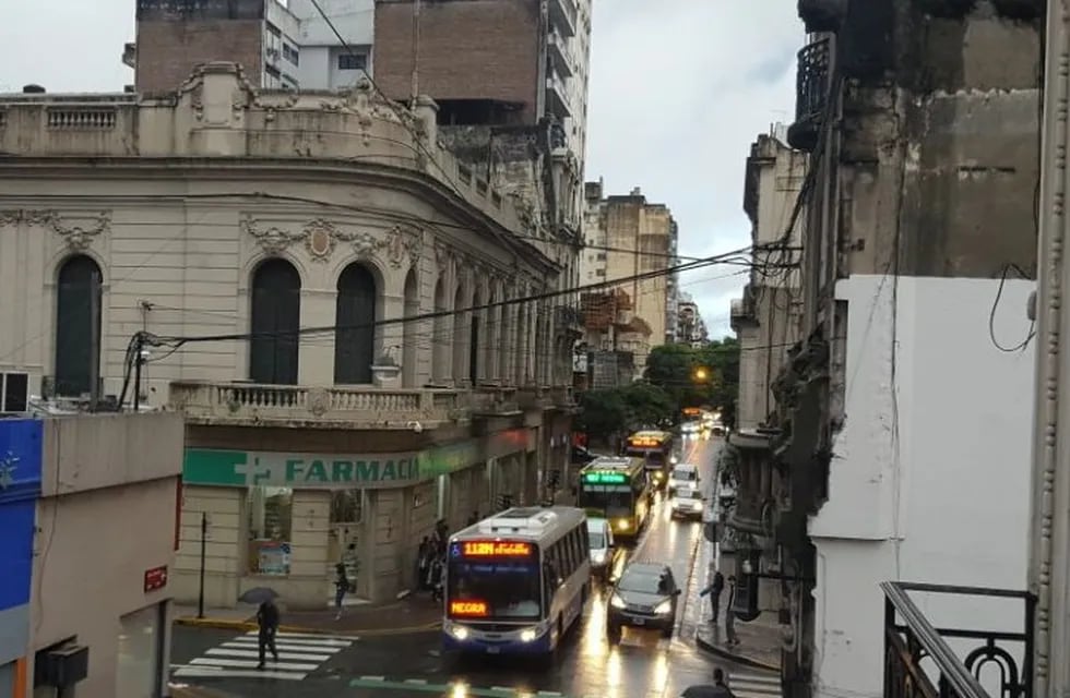 Lluvias en Rosario y buena parte de la región