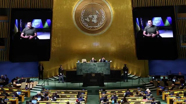 Zelenski ante la ONU