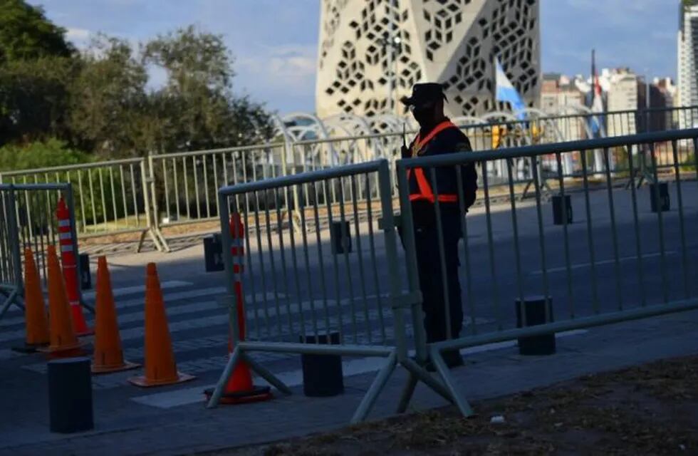 Controles en los puentes de Córdoba.