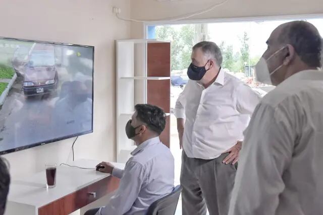 Graneros: Manzur y Jaldo inauguraron un Centro de Monitoreo