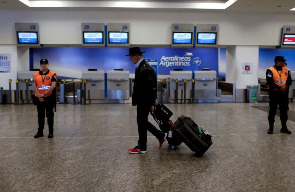 Paro de Aerolíneas Argentinas.