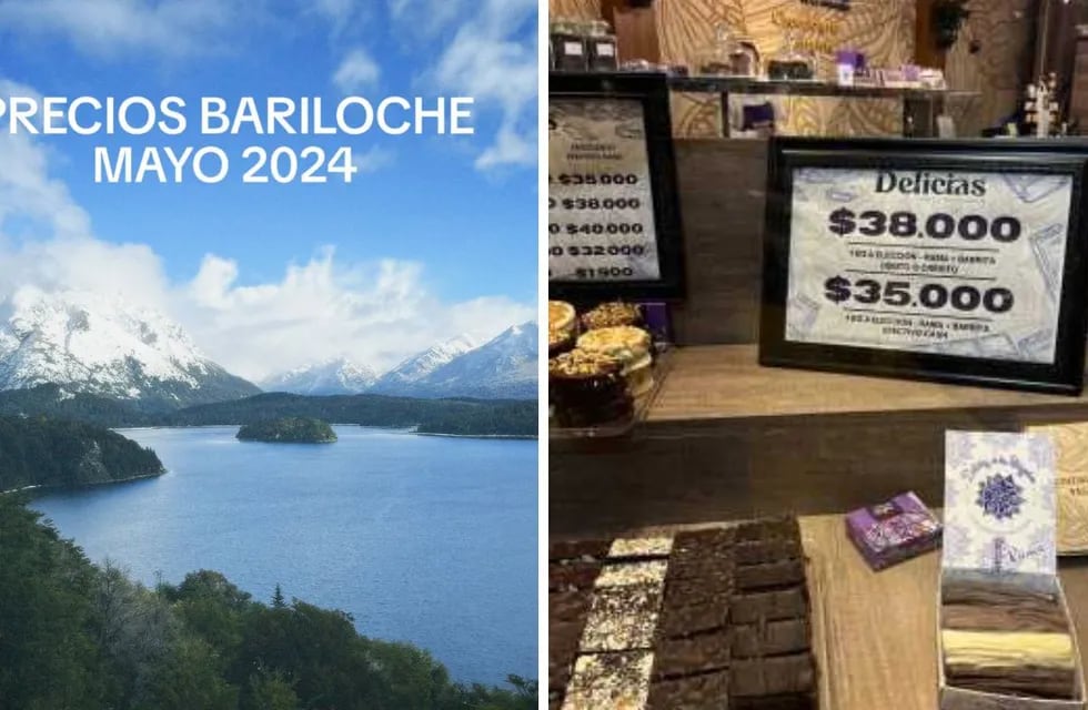 Viajó a Bariloche, mostró lo que gastó en una excursión y en comidas para 2 personas y sorprendió en TikTok.