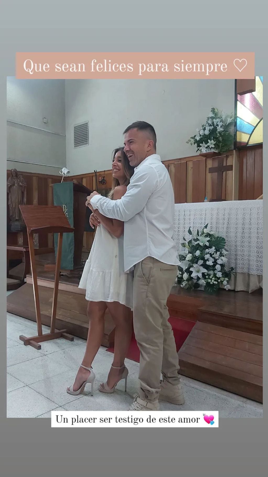 El look de Sol Pérez en su casamiento por Iglesia