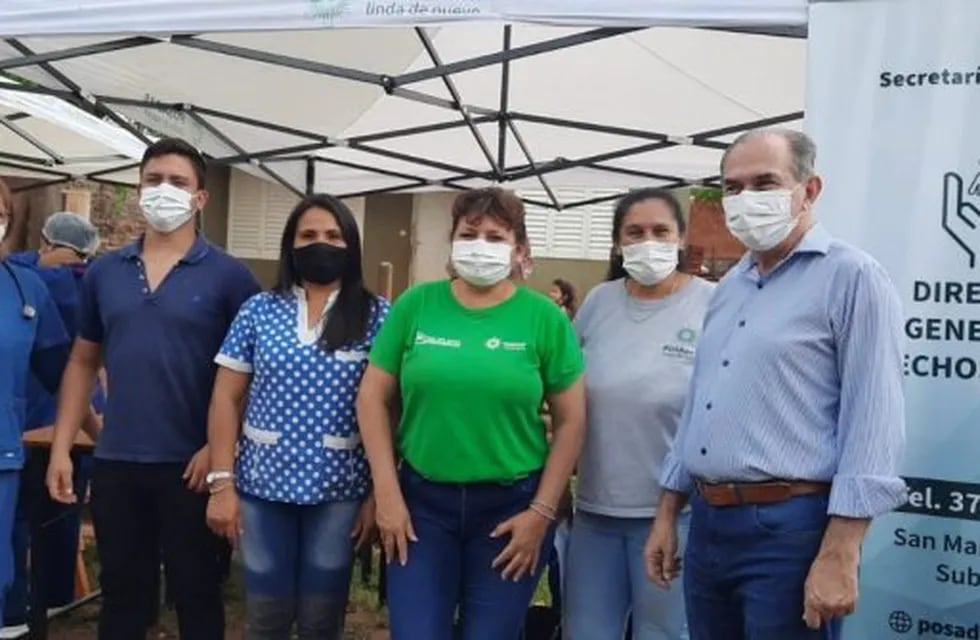 Nuevo Operativo Integral de Salud tuvo lugar en el barrio Néstor Kirchner de la ciudad de Posadas.