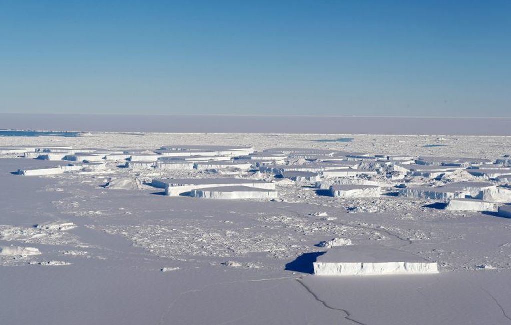 La Antártida es la reserva de agua más grande del planeta (EFE)