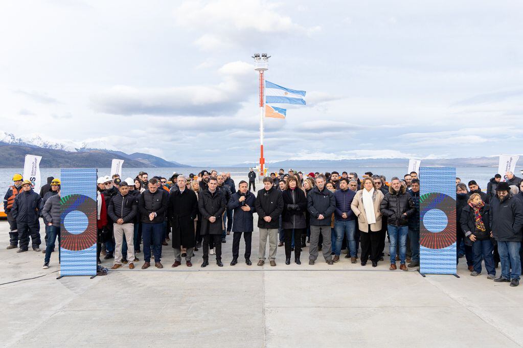 Presentaron a nivel nacional la obra de ampliación del Puerto de Ushuaia
