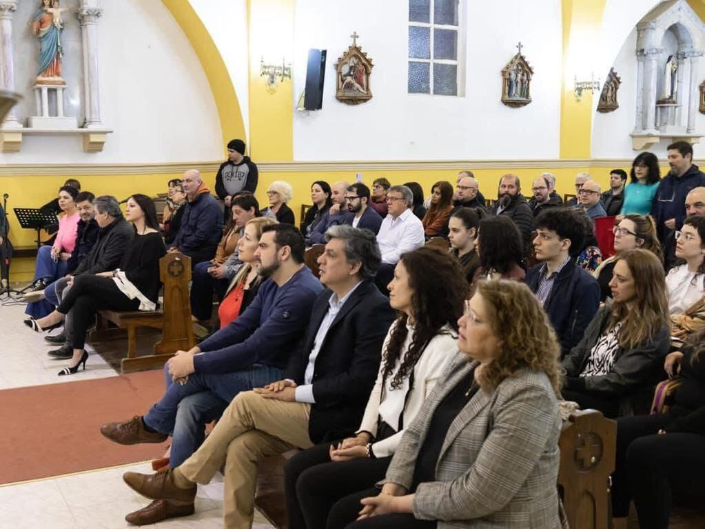 Realizaron misa por la “Paz y la Democracia” en Ushuaia