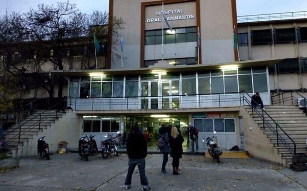 Hospital General San Martín (Foto: archivo).