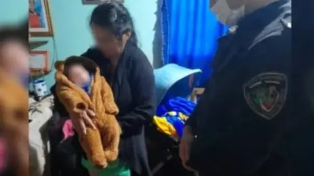 Efectivos policiales reanimaron a un bebé de un mes de vida