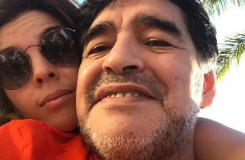Dalma y Diego Maradona - Foto: Instagram