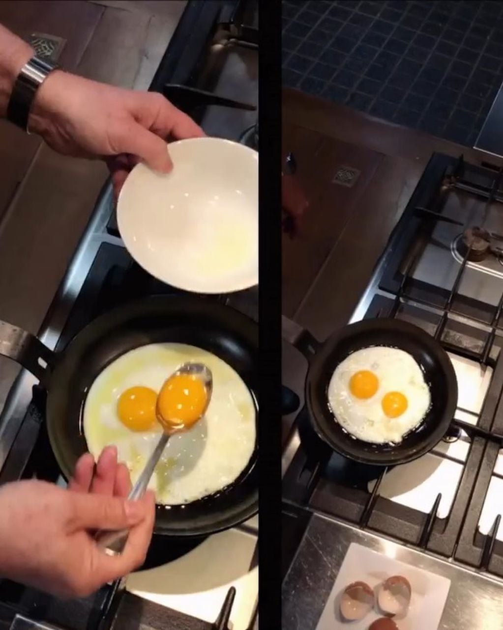 Cómo hacer el huevo frito perfecto: el truco infalible del dueño de Anchoita