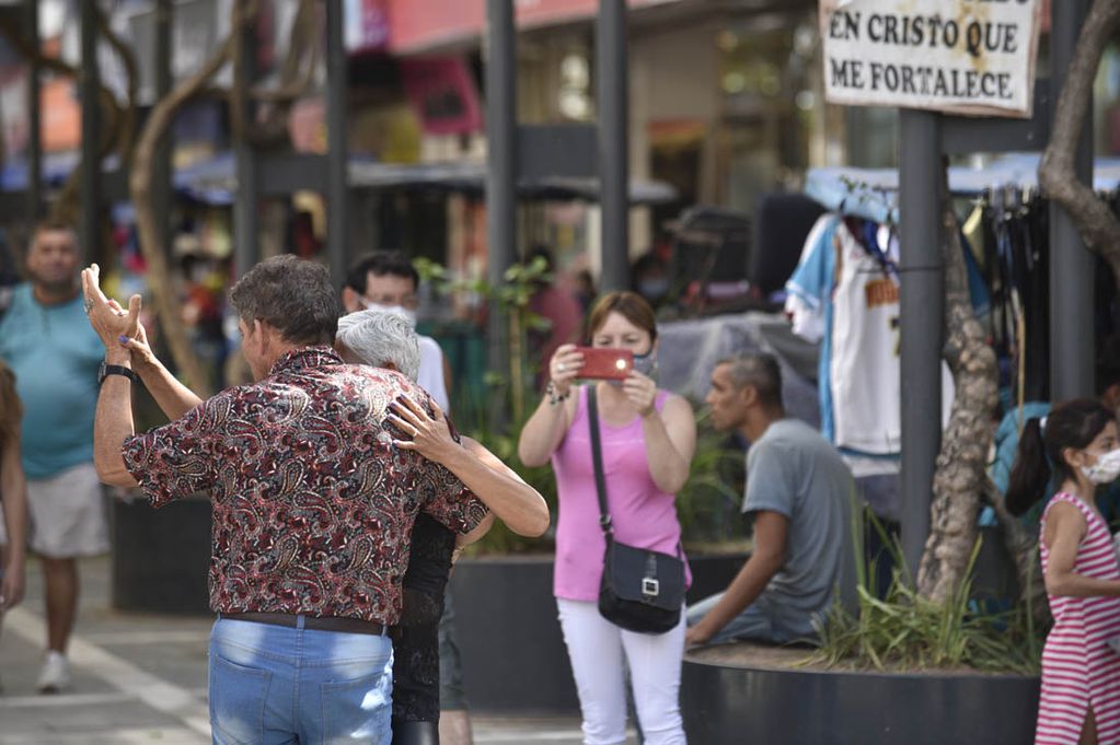 Los bailarines del centro, otro patrimonio de nuestra cultura. 