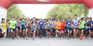 Maratón solidaria escuela Bianchi San Rafael