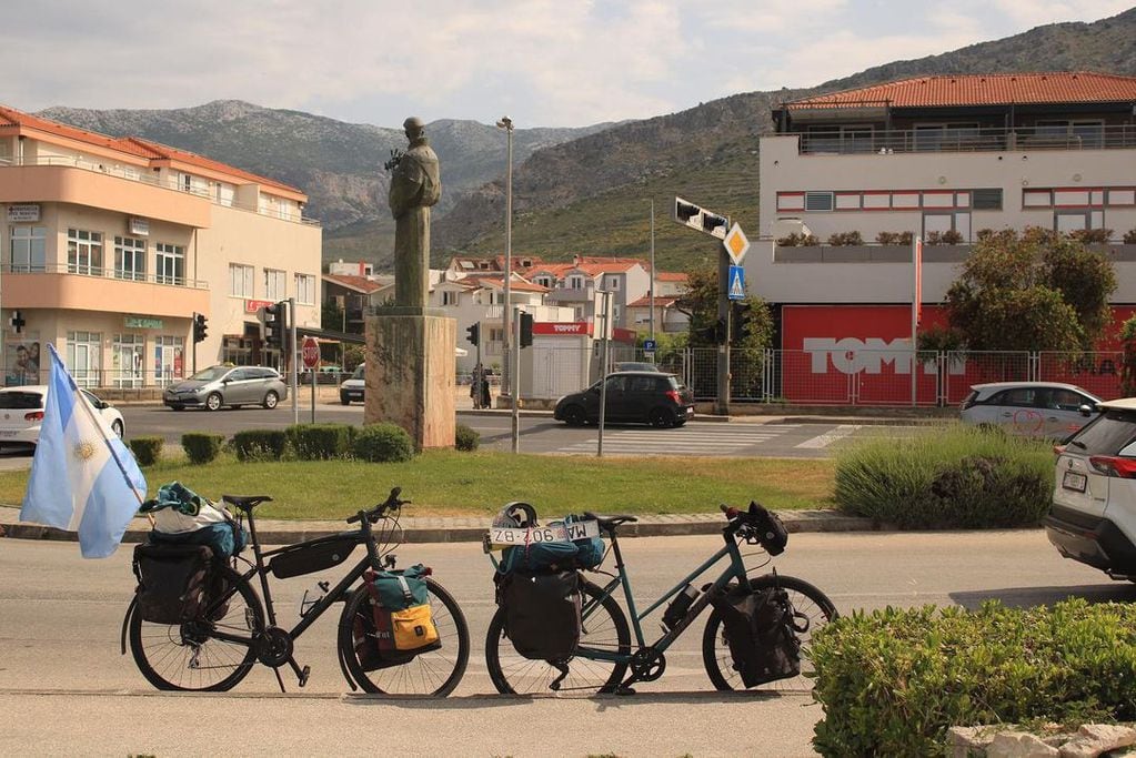 Tras 1.000 kilómetros de ruta llegaron a Croacia.