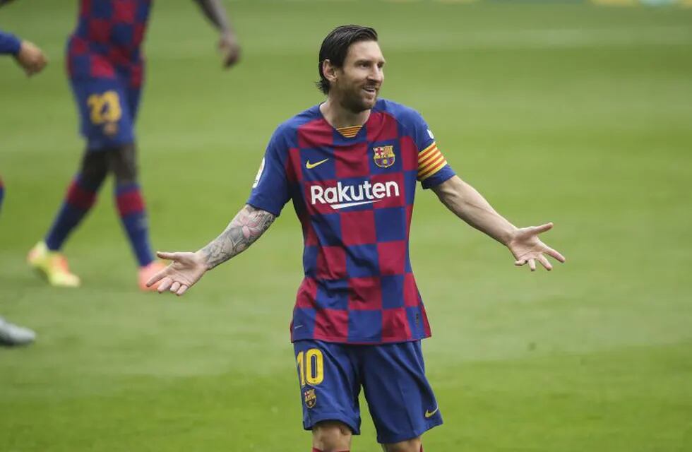 Messi en el Barcelona (Foto: TyC Sports)