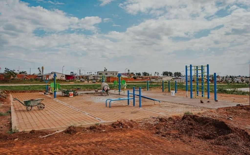 Itaembé Guazú tendrá un enorme Parque Lineal que ya se encuentra en plena realización.