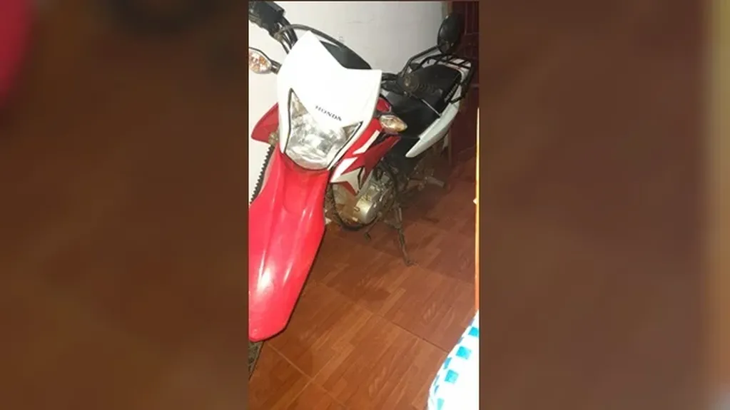 Detenido por robar una motocicleta en San Vicente.