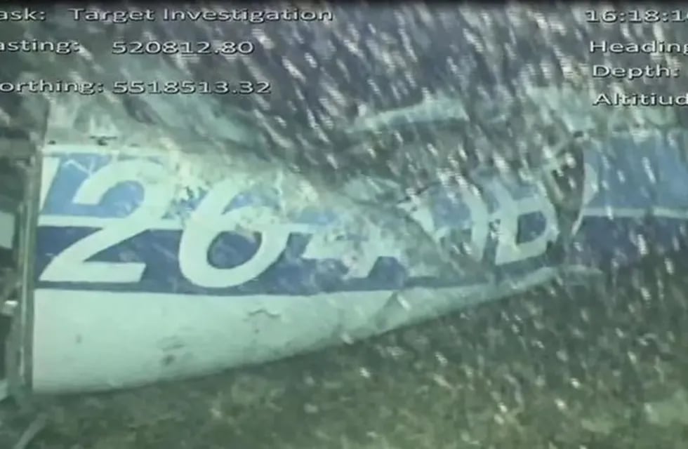 Desaparecieron los restos del avión de Emiliano Sala. (Archivo)