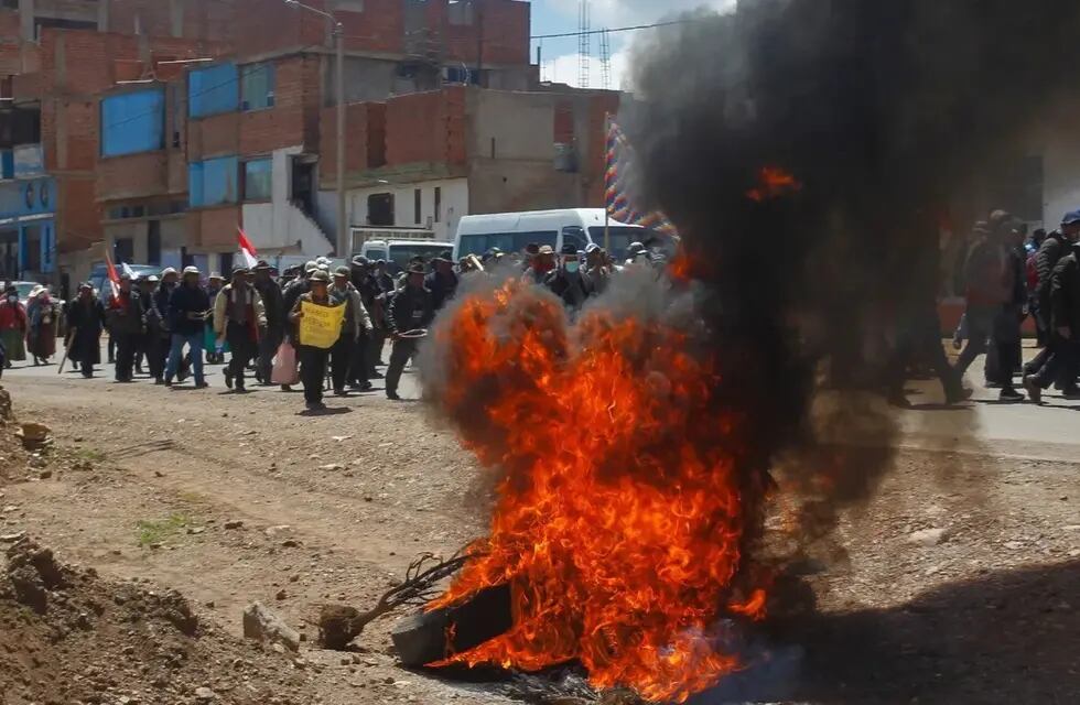Siguen las manifestaciones en Perú.