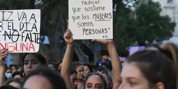 Río Cuarto. "El feminismo es la idea radical que sostiene que las mujeres somos personas". (Tomy Fragueiro / La Voz)