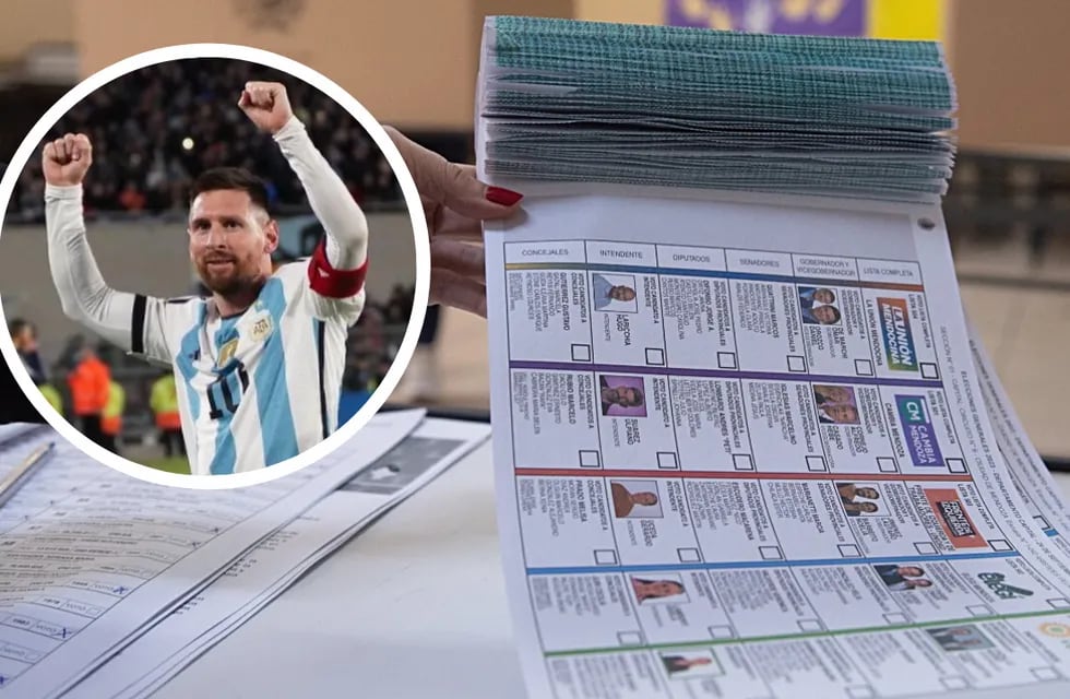Un elector confundido por la Boleta Única preguntó si podía votar a Messi en Mendoza.
