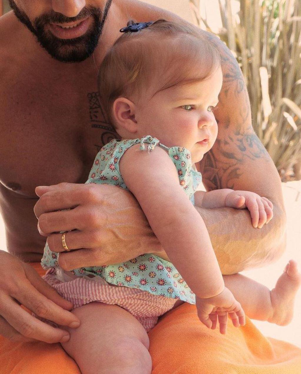Ricky Martin compartió una foto muy tierna con su hija: "la dueña de mis sueños"